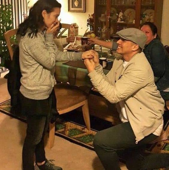 Desiree del Valle with her husband Boom Labrusca