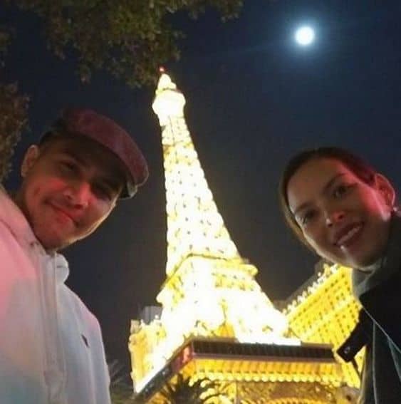 Desiree del Valle with her husband Boom Labrusca