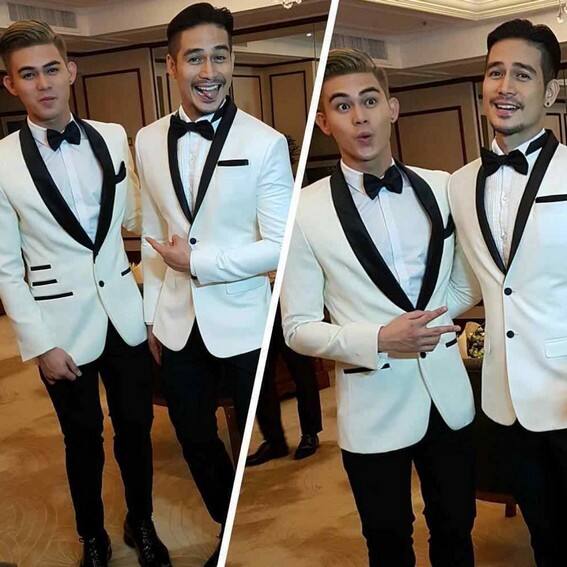 Piolo & Inigo show us that family comes first