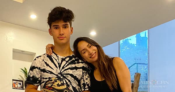 Photos Ina Raymundo Son Jakob Abs Cbn Entertainment