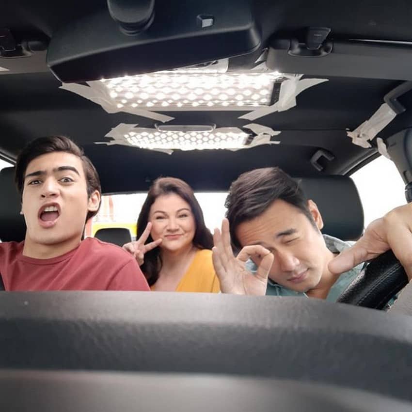 Off cam bonding of Rosanna and JM
