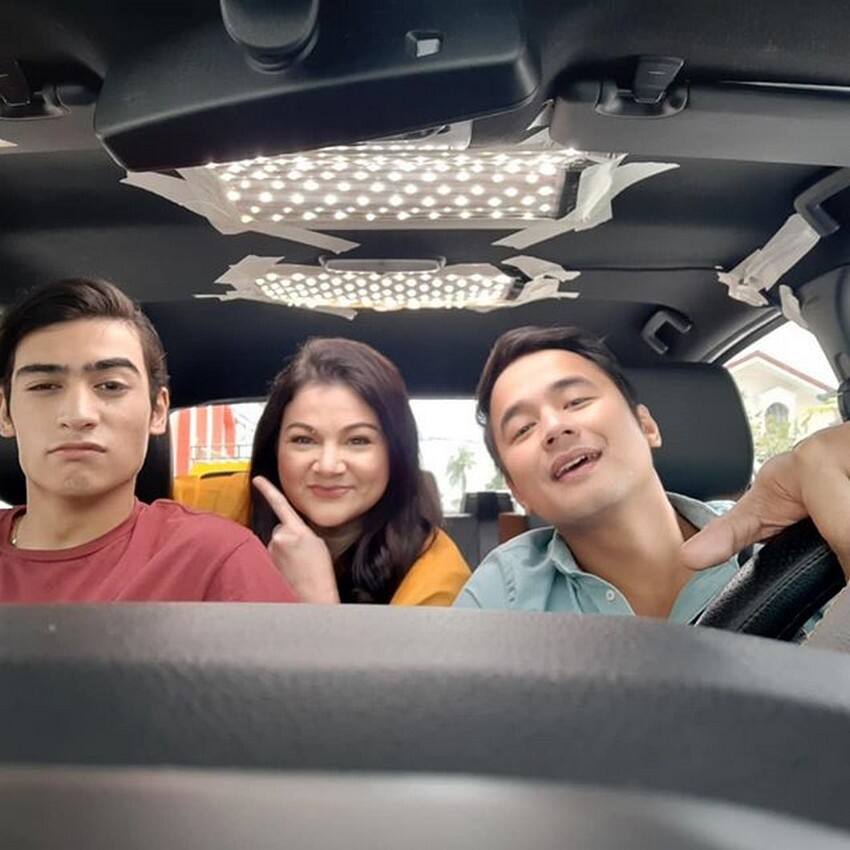 Off cam bonding of Rosanna and JM