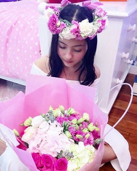 Momshie Karla’s blooming baby girl