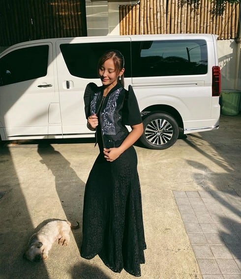 Momshie Karla’s blooming baby girl