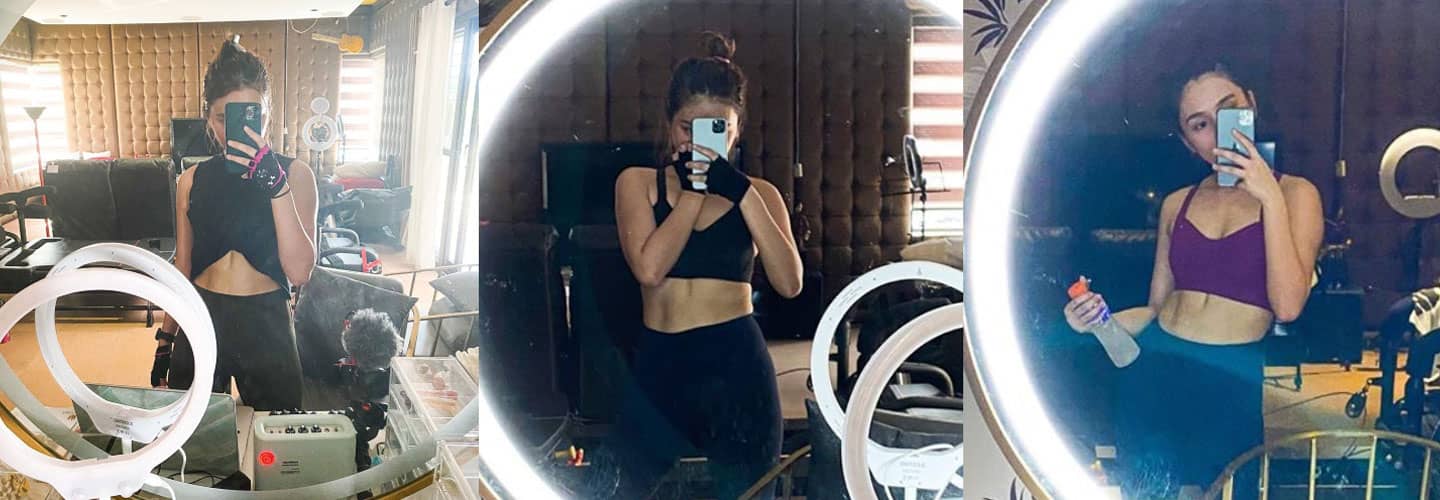 Kathryn’s killer ABS!