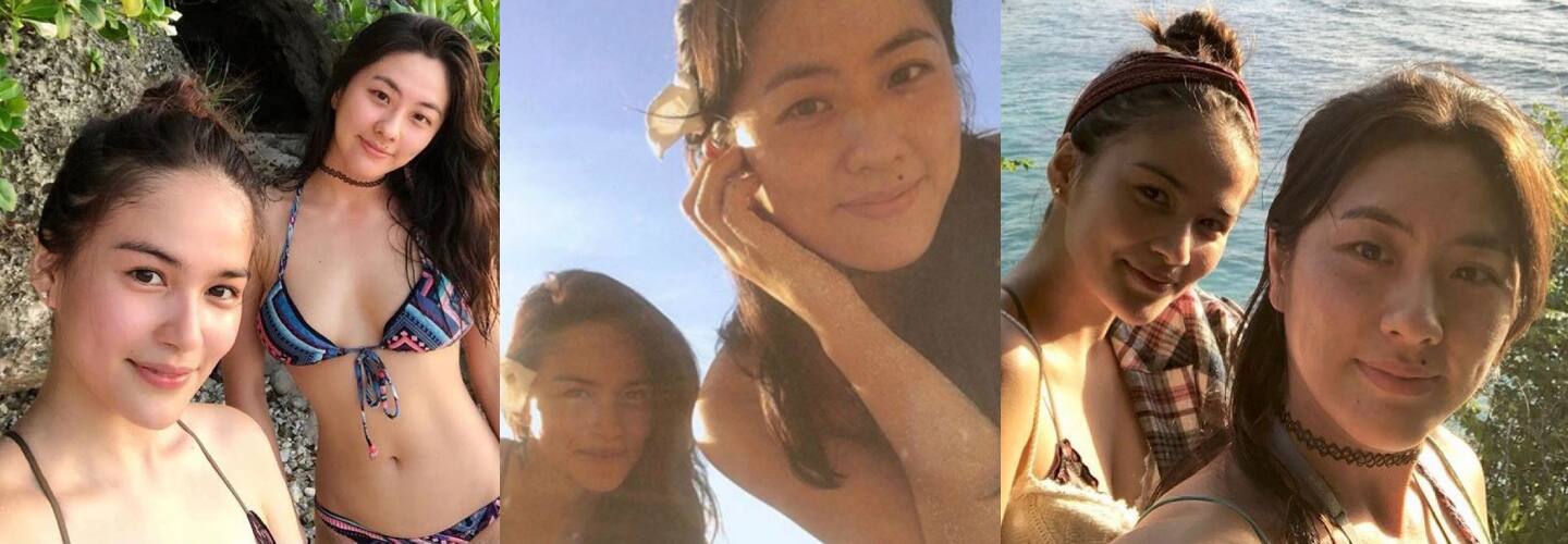 Elisse Joson with her sexy sister at heart