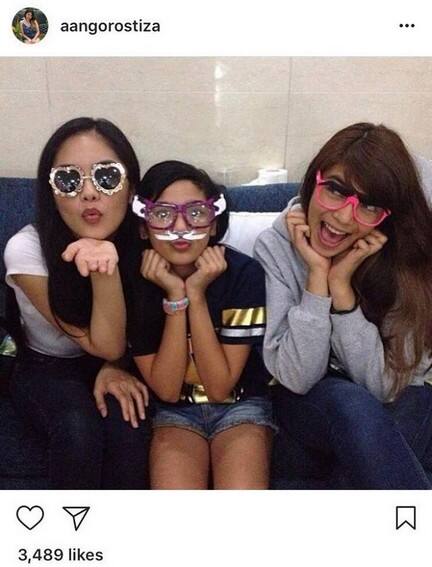 Andrea Brillantes with her gorgeous sisters