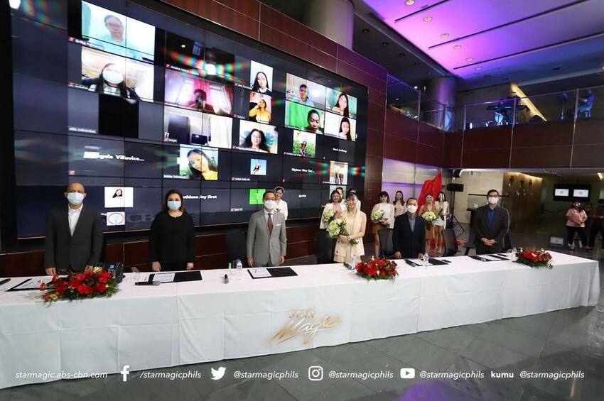star magic shines on contract signing