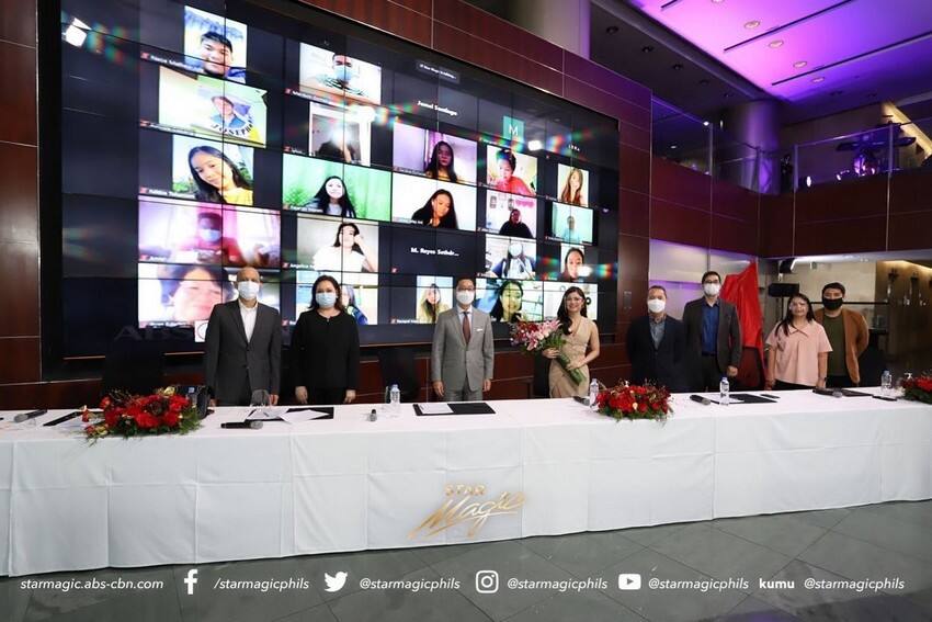 star magic shines on contract signing