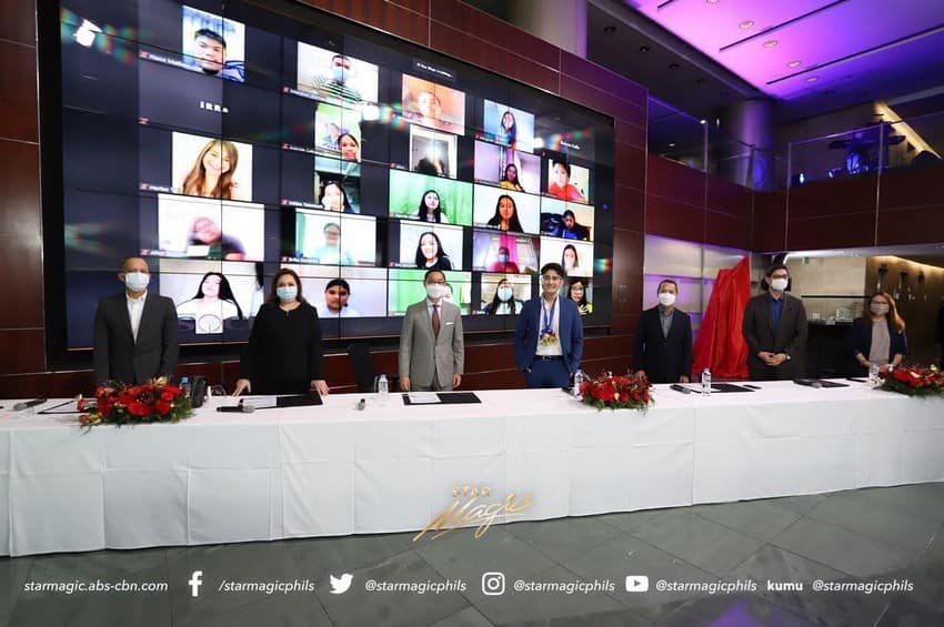 star magic shines on contract signing