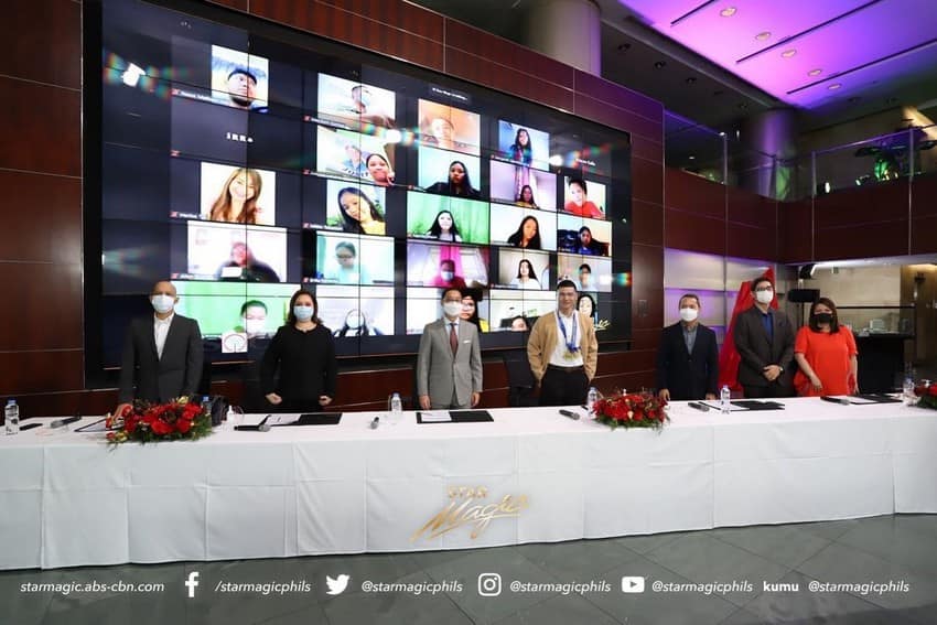 star magic shines on contract signing