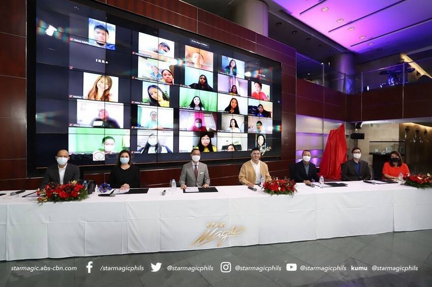 star magic shines on contract signing