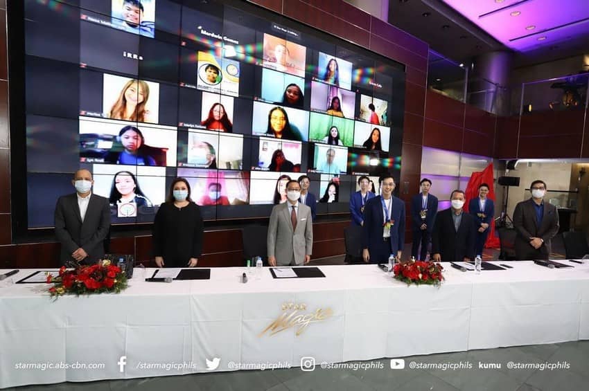 star magic shines on contract signing