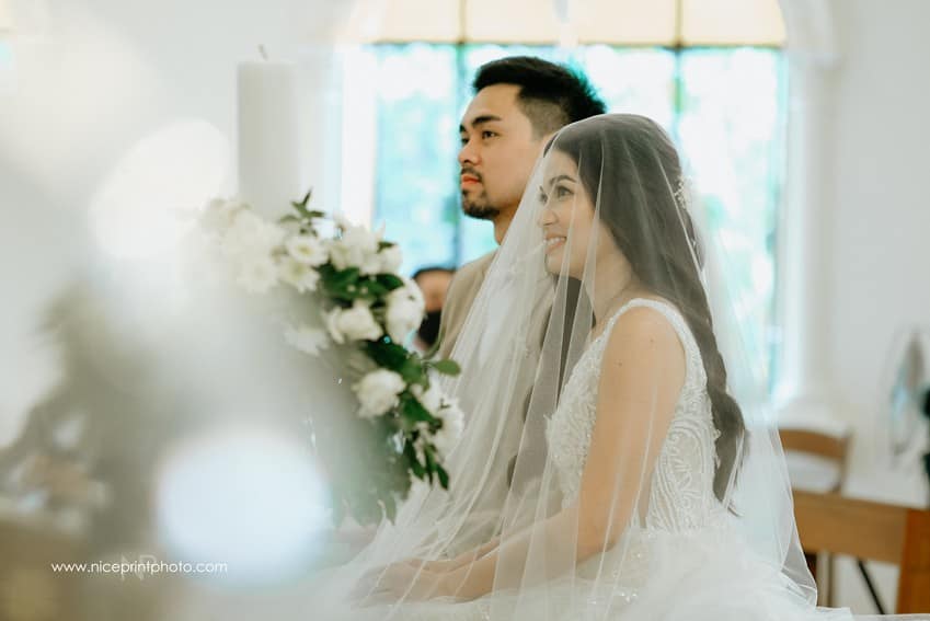 newlyweds Miko Raval and Kaira Dimatulac
