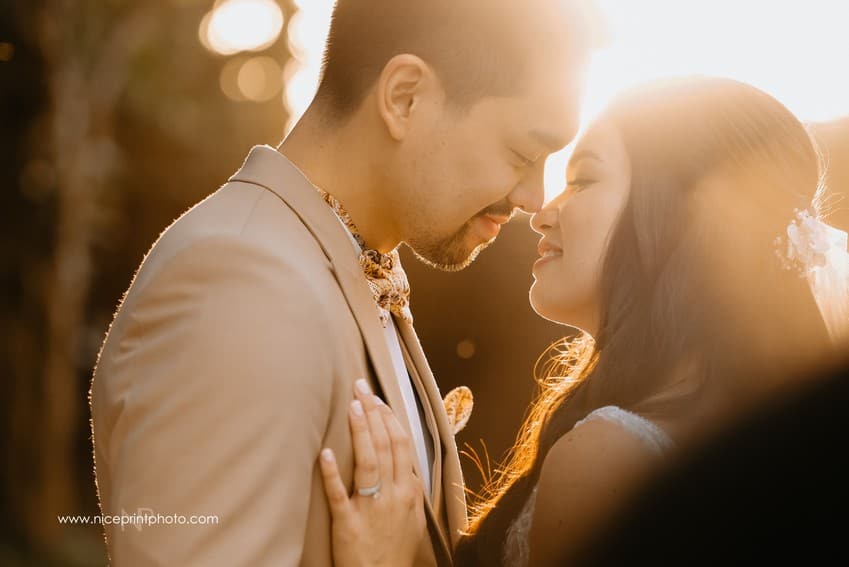 newlyweds Miko Raval and Kaira Dimatulac