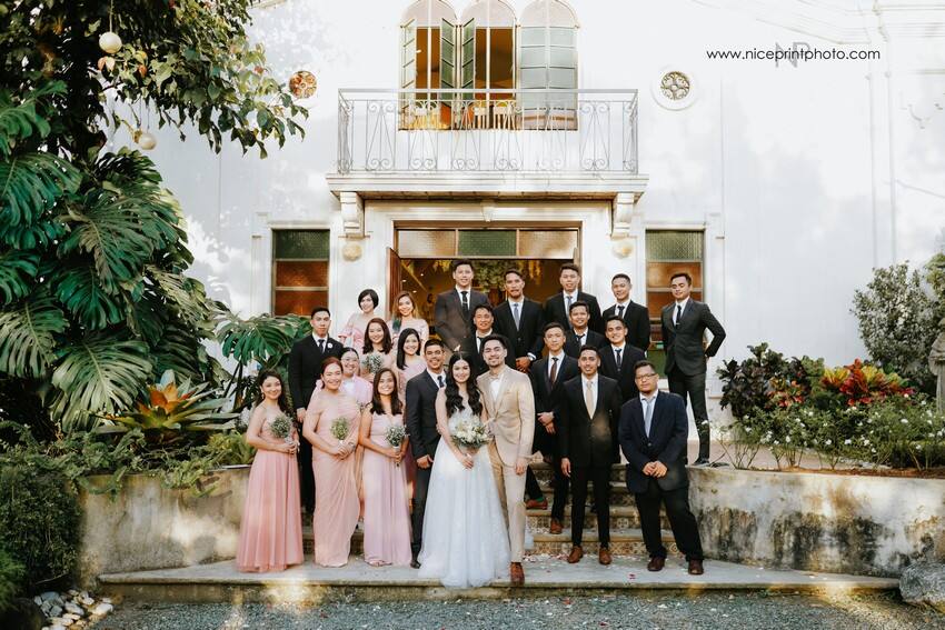 newlyweds Miko Raval and Kaira Dimatulac