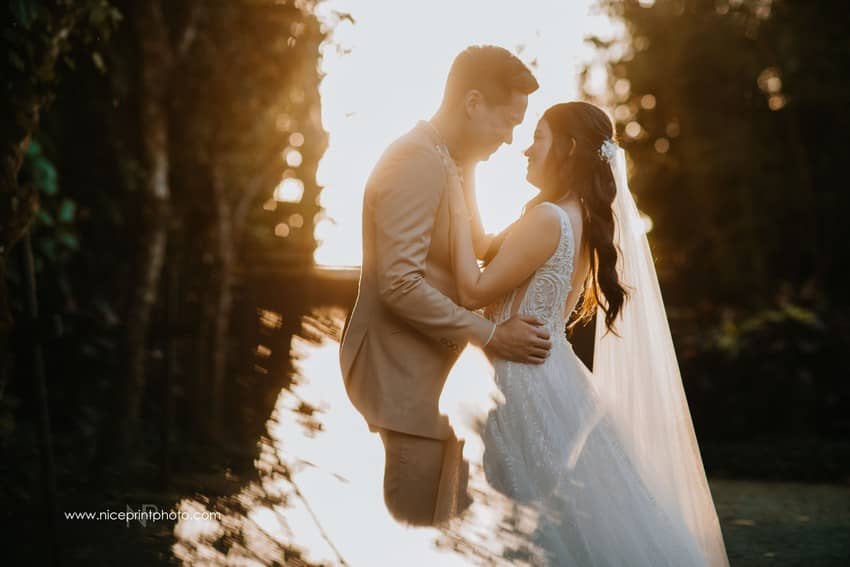 newlyweds Miko Raval and Kaira Dimatulac