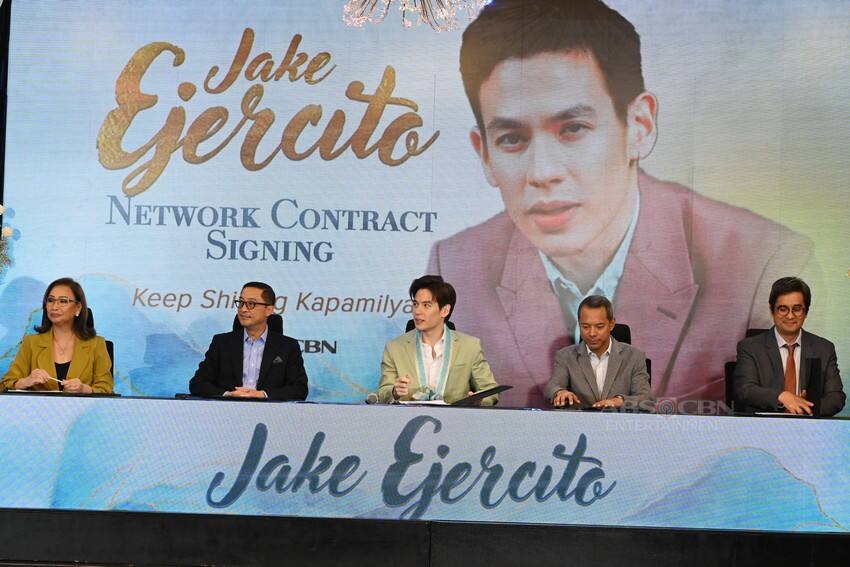 Jake Ejercito Contract Signing 