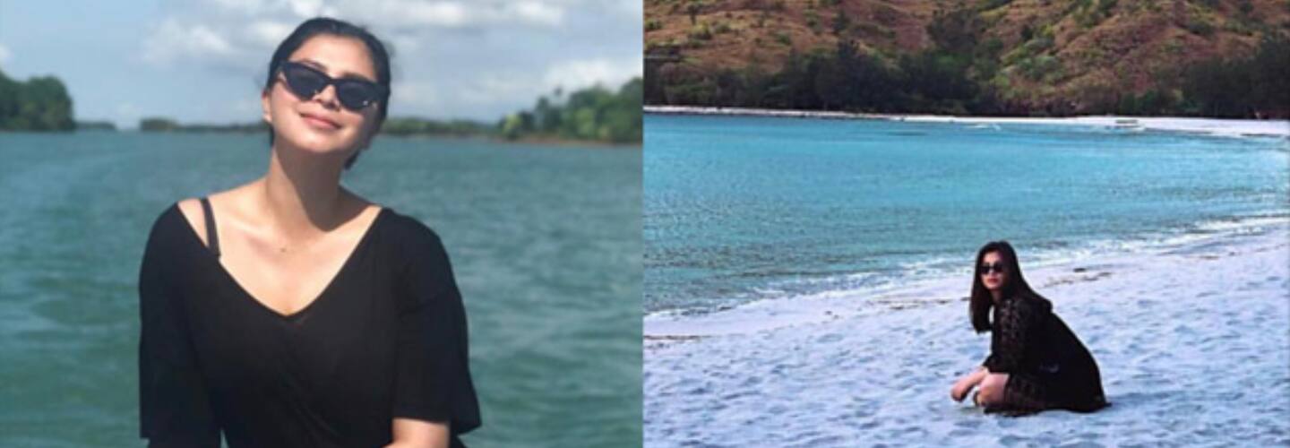 Breathtaking! Take a peek at Angel Locsin’s beach sanctuary