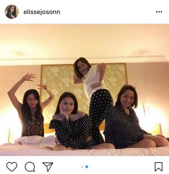 Photos of Elisse Joson with her best friend Jinri