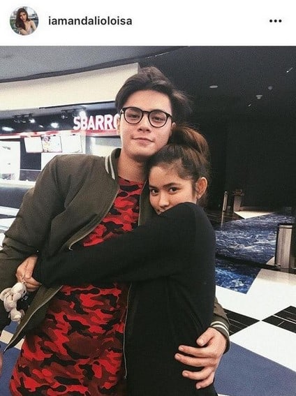 Photos of Loisa Andalio with her boyfriend Ronnie Alonte