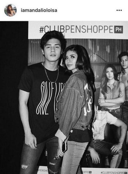 Photos of Loisa Andalio with her boyfriend Ronnie Alonte