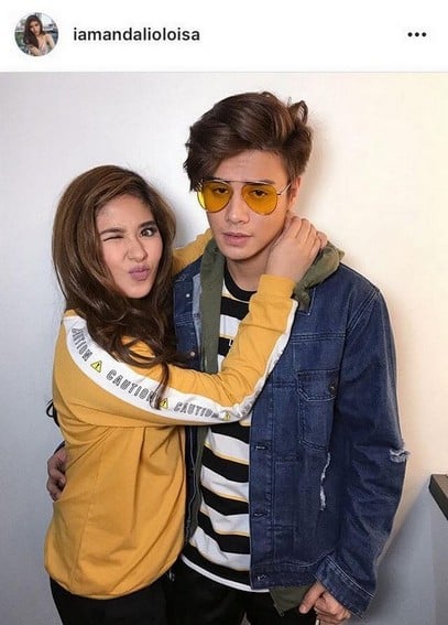 Photos of Loisa Andalio with her boyfriend Ronnie Alonte