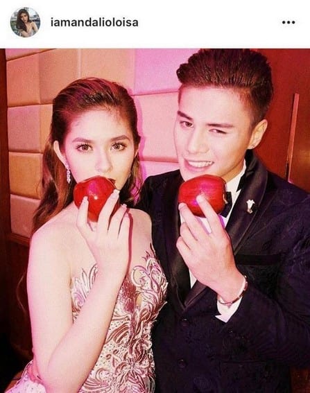 Photos of Loisa Andalio with her boyfriend Ronnie Alonte