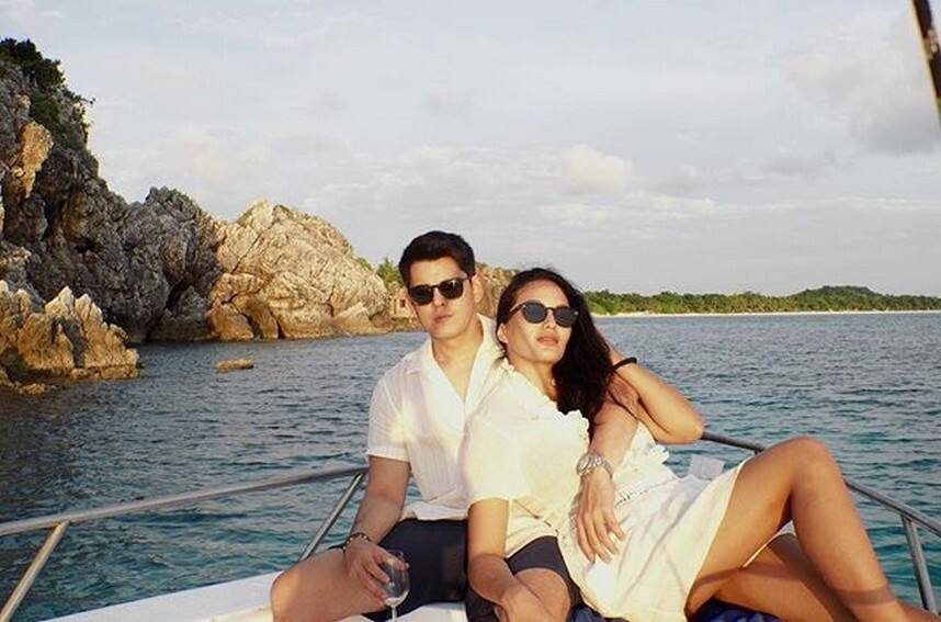 Richard Gutierrez with his gorgeous wife