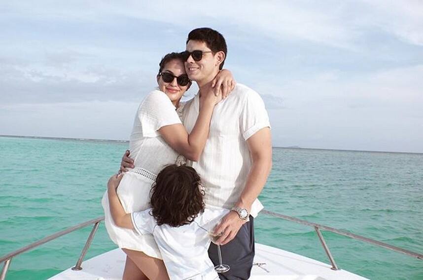 Richard Gutierrez with his gorgeous wife