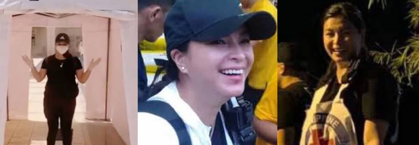 Photos of Angel Locsin showing act of kindness over the years