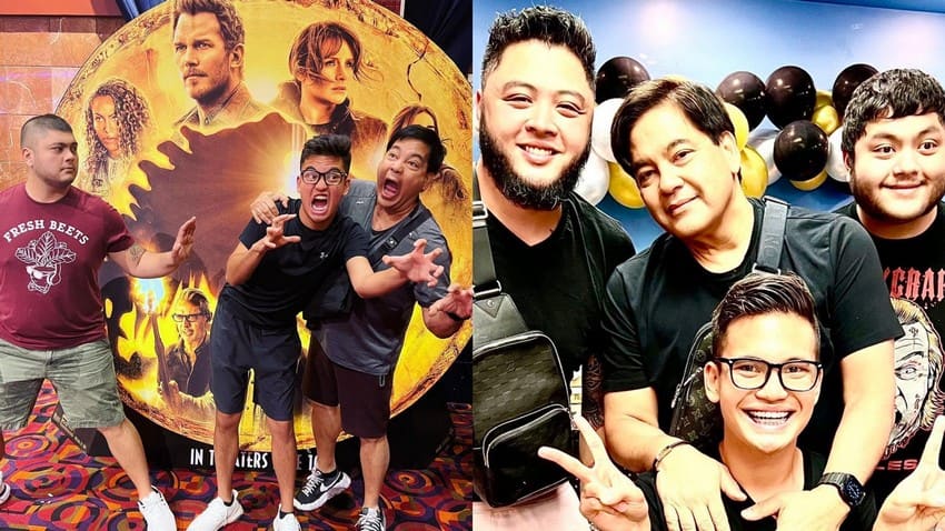 Martin Nievera with his lovable kids 
