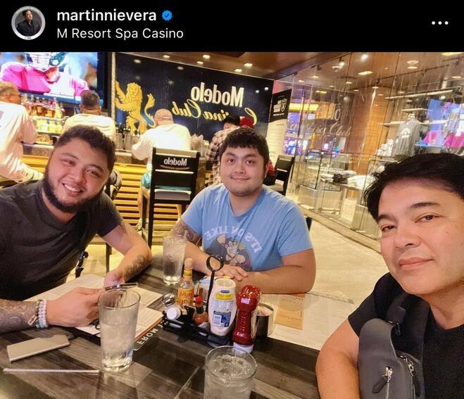Martin Nievera with his lovable kids 