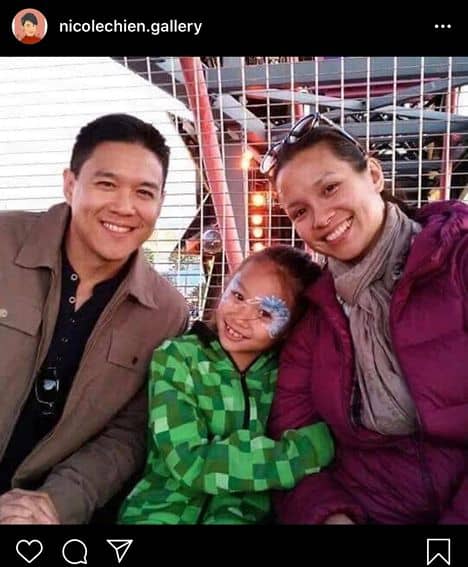 Lea Salonga with calm, Husband Robert Charles Chien 