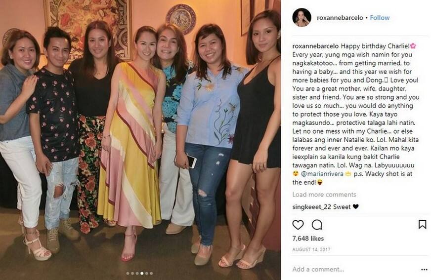Here are some BFF Photos of Roxanne Barcelo and Marian Rivera!