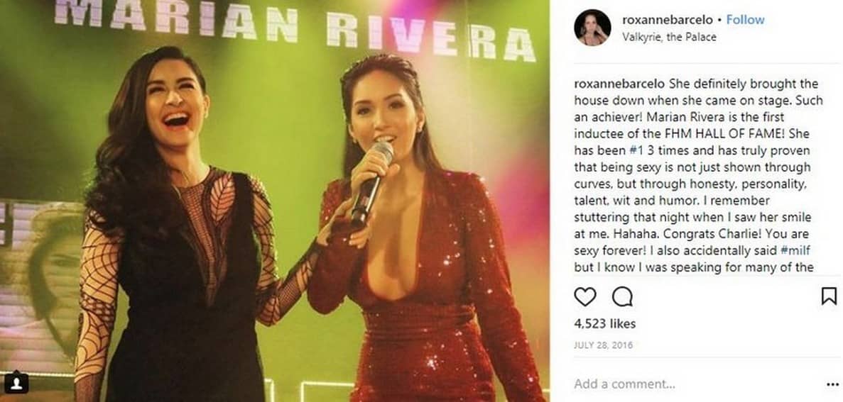 Here are some BFF Photos of Roxanne Barcelo and Marian Rivera!