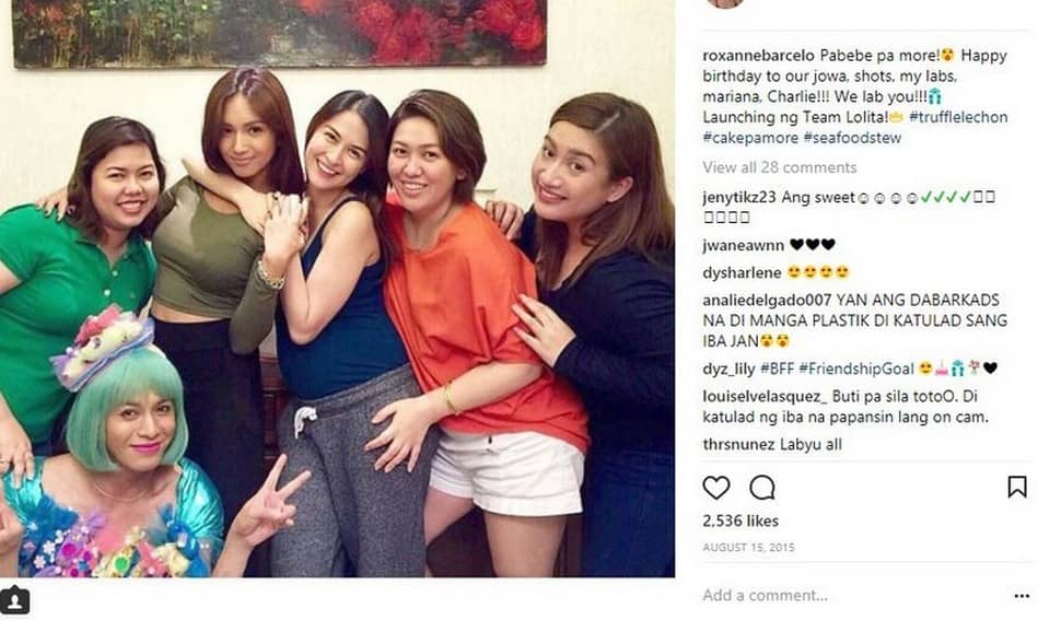 Here are some BFF Photos of Roxanne Barcelo and Marian Rivera!