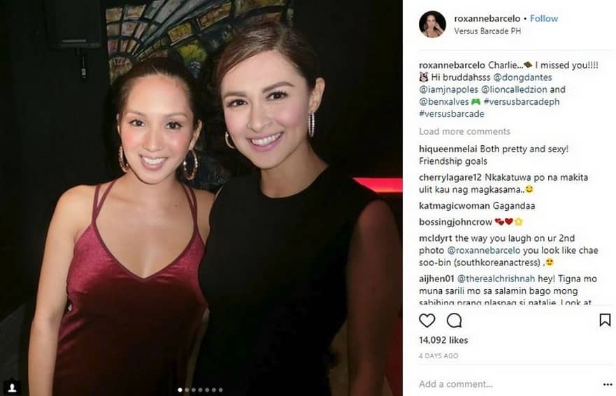 Here are some BFF Photos of Roxanne Barcelo and Marian Rivera!