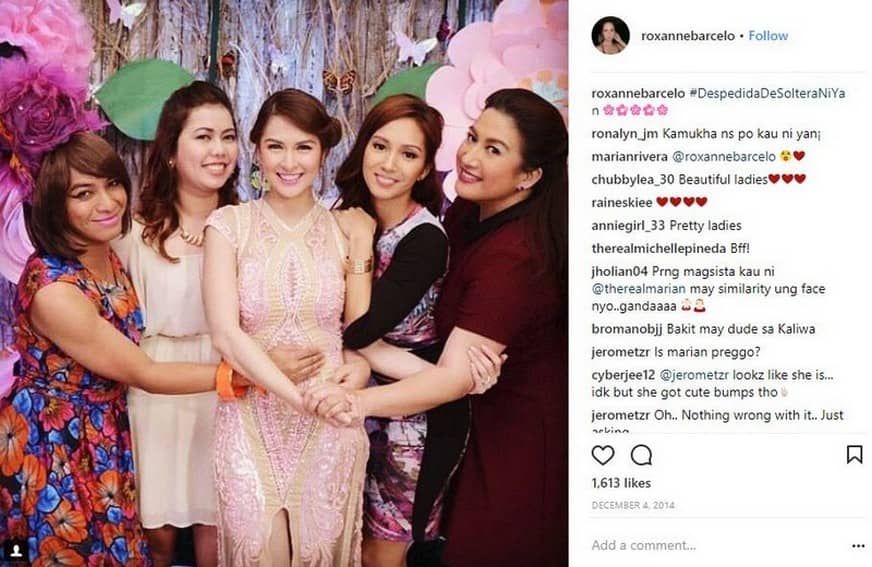 Here are some BFF Photos of Roxanne Barcelo and Marian Rivera!