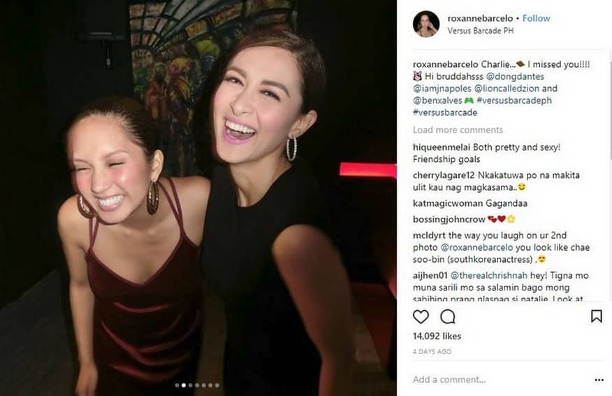 Here are some BFF Photos of Roxanne Barcelo and Marian Rivera!