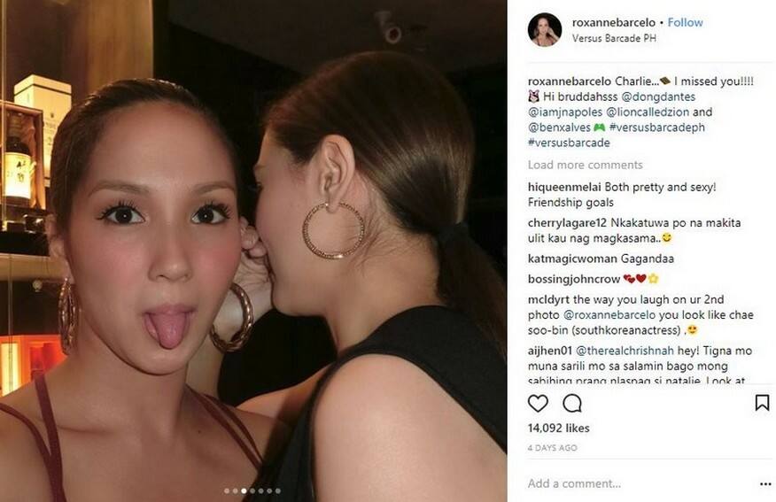 Here are some BFF Photos of Roxanne Barcelo and Marian Rivera!