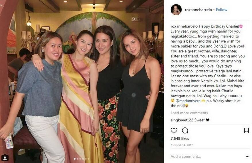 Here are some BFF Photos of Roxanne Barcelo and Marian Rivera!