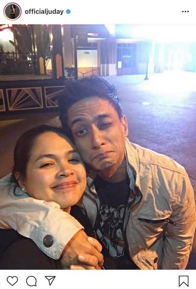Judy Ann Santos with her loving husband