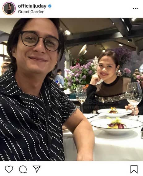 Judy Ann Santos with her loving husband