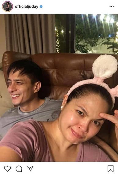 Judy Ann Santos with her loving husband