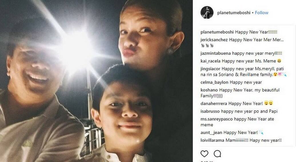 Photos of Meryll Soriano with her Daddy Willie