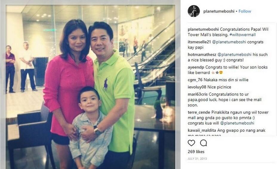 Photos of Meryll Soriano with her Daddy Willie