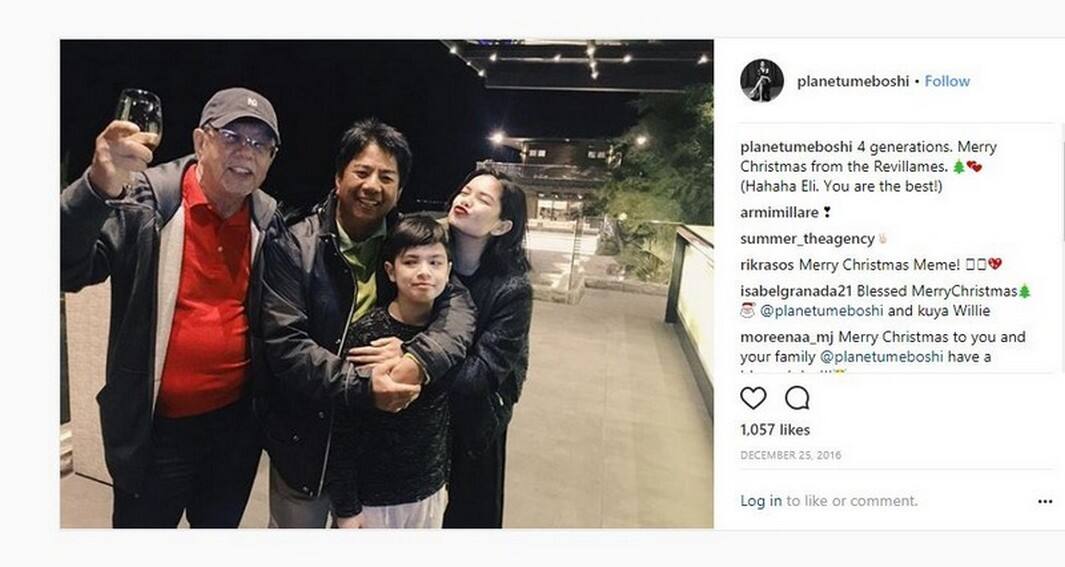 Photos of Meryll Soriano with her Daddy Willie