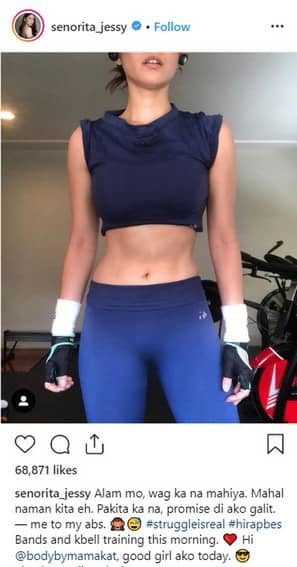 Jessy Mendiola’s fit body will inspire you to workout and stay healthy