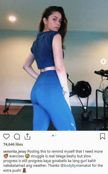 Jessy Mendiola’s fit body will inspire you to workout and stay healthy